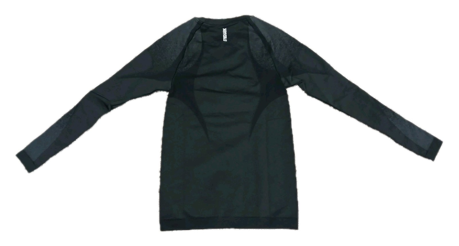 Gymshark Mens Extra Small Black Shadow Seamless Long Sleeve A1B5B T-Shirt gallery