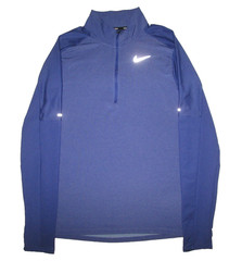 Nike Dri-FIT Element Reflective 1/2 Zip Top Men’s S Royal Blue