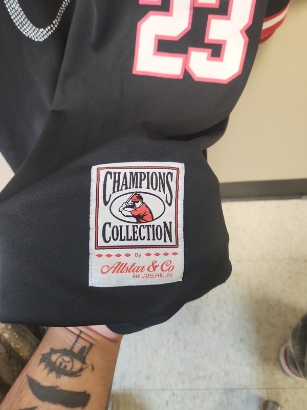 RARE FOX WARRIOR BASKETBALL JERSEY 2-SIDED BEDAZZLED CHIEF #23 2018 WORLD CHAMPS gallery