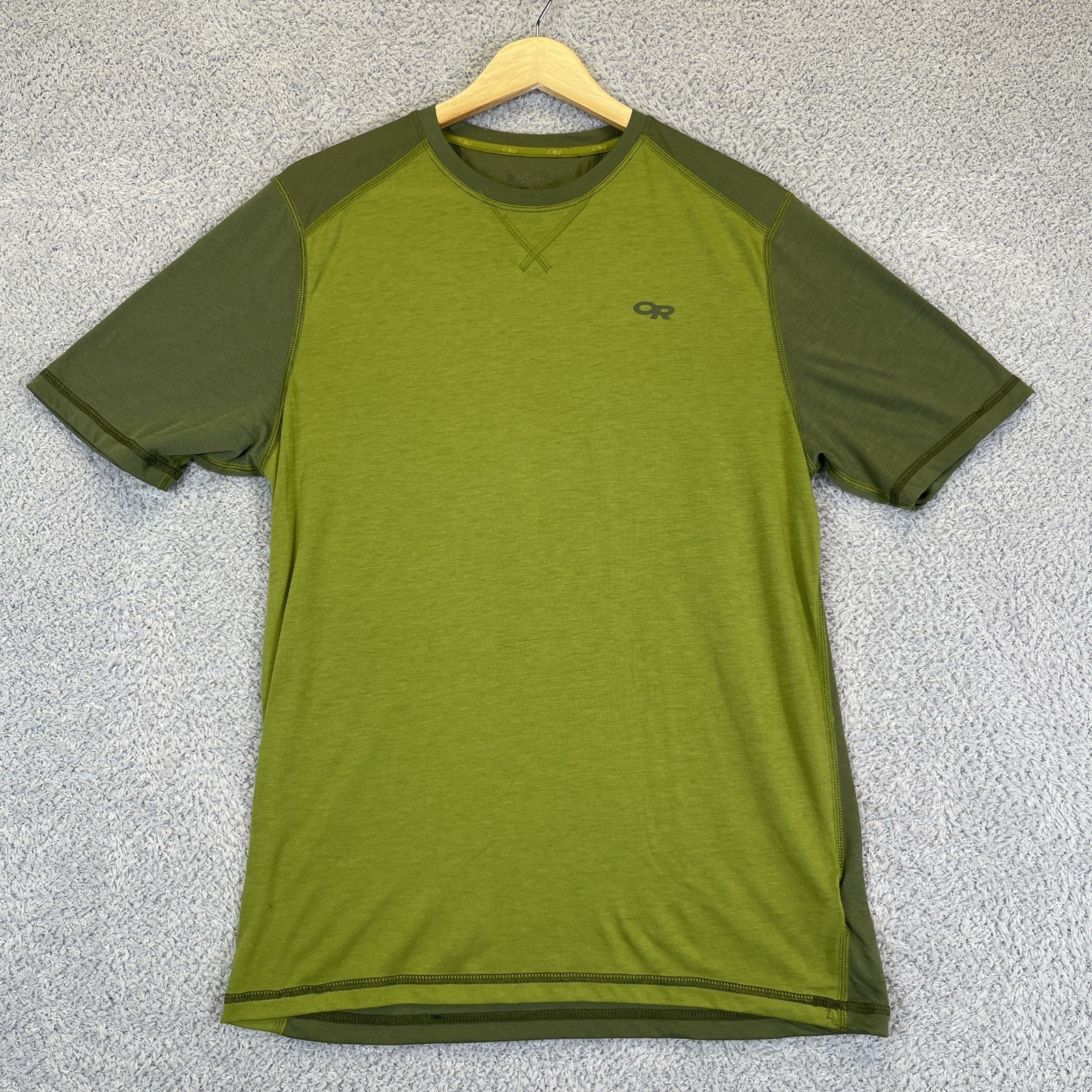 Outdoor Research Shirt Men's Small Sequence Duo Tee Performance Wool Blend gallery