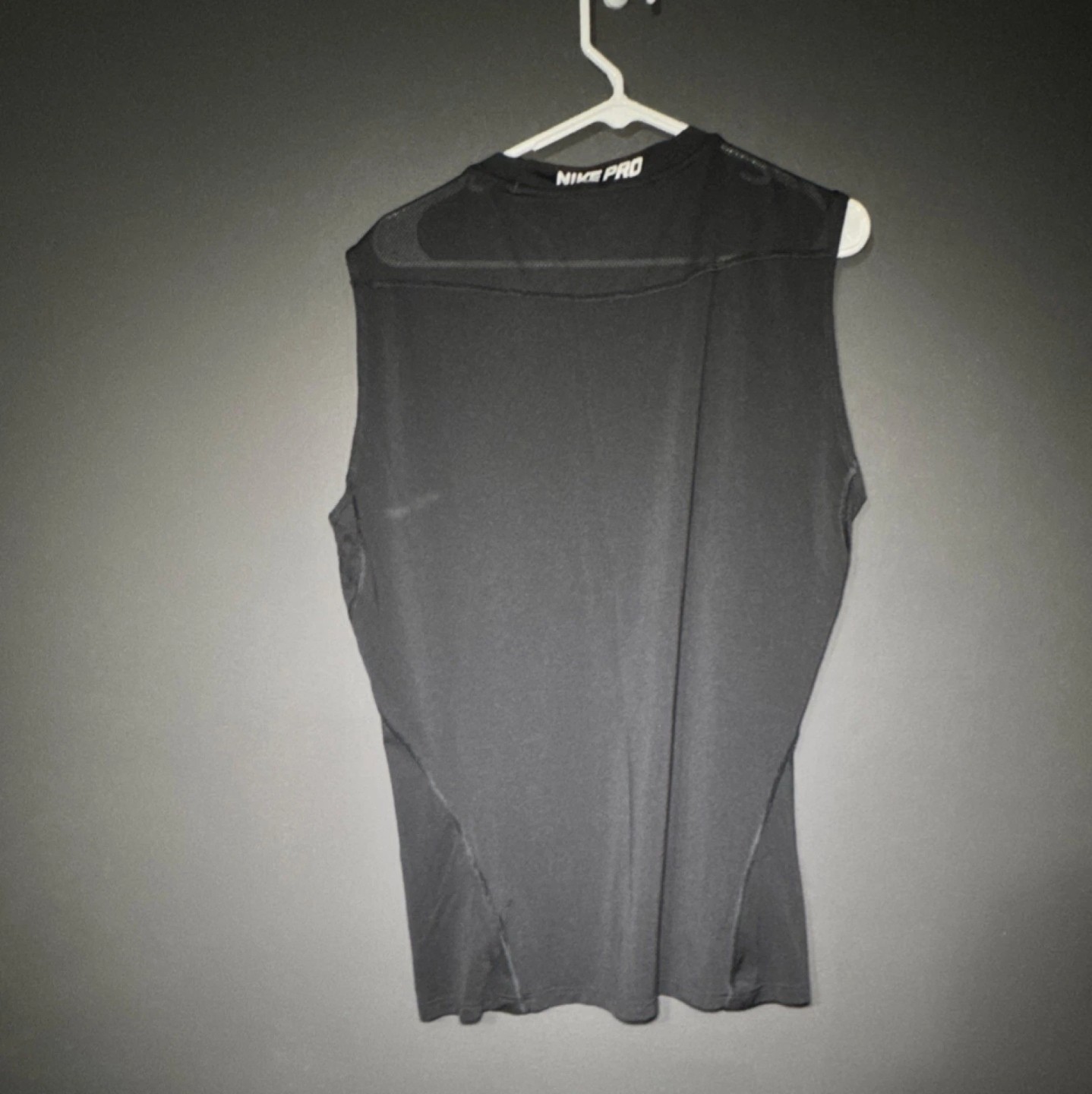 Nike Pro Tank Top Men’s XL Black Sleeveless Dri-Fit Athletic Shirt gallery