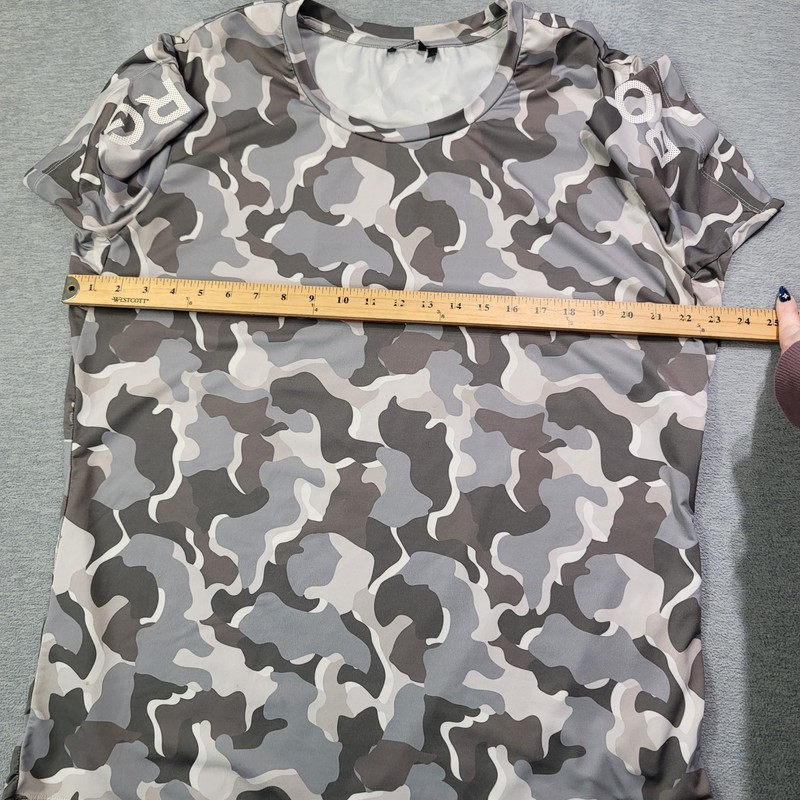 Bjorn Borg T Shirt Mens 2XL Gray Camo Crew Neck Stretch Gym Workout Logo gallery