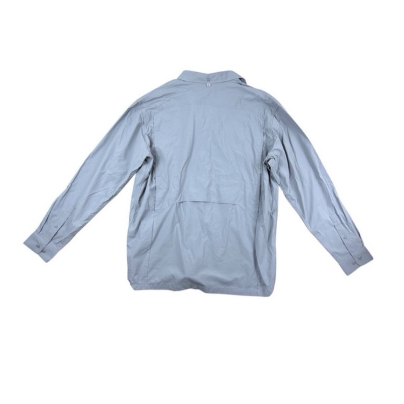 Under armour fish hunter long sleeve shirt Grey, Vented, SPF 50+, Grey, Large gallery