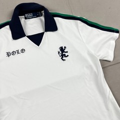Vintage Polo Ralph Lauren Old English Football Jersey Shortsleeve Sz M