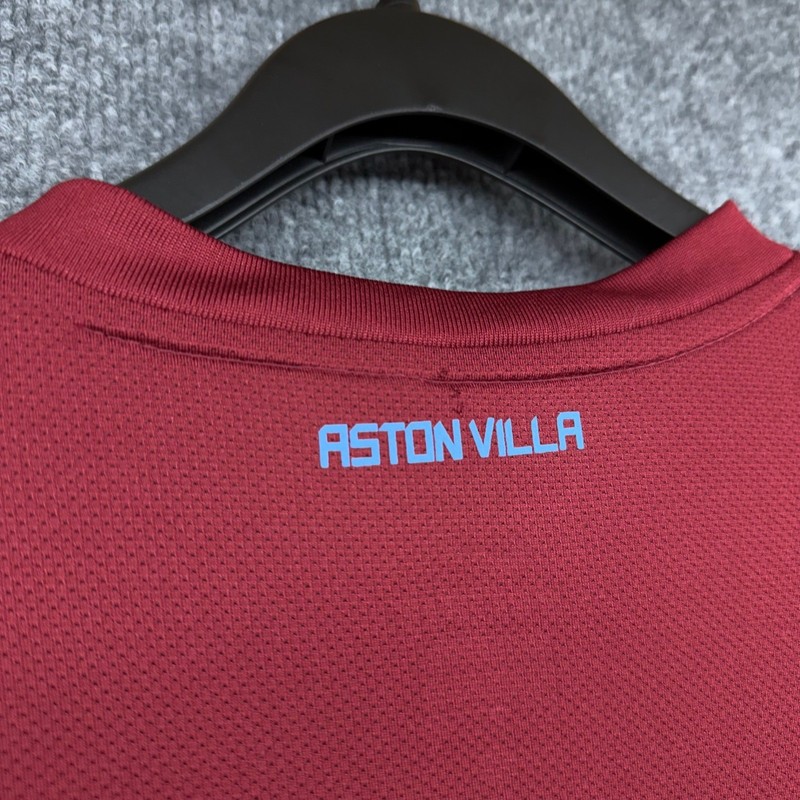 Nike Mens Aston Villa FC 2010-11 Home Soccer Jersey Claret Blue Small 381812-679 gallery