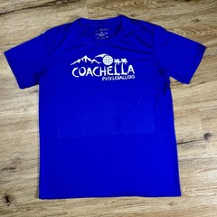 Coachella Pickleballers Music Festival Shirt Men’s M Blue Pickleball Club Gym