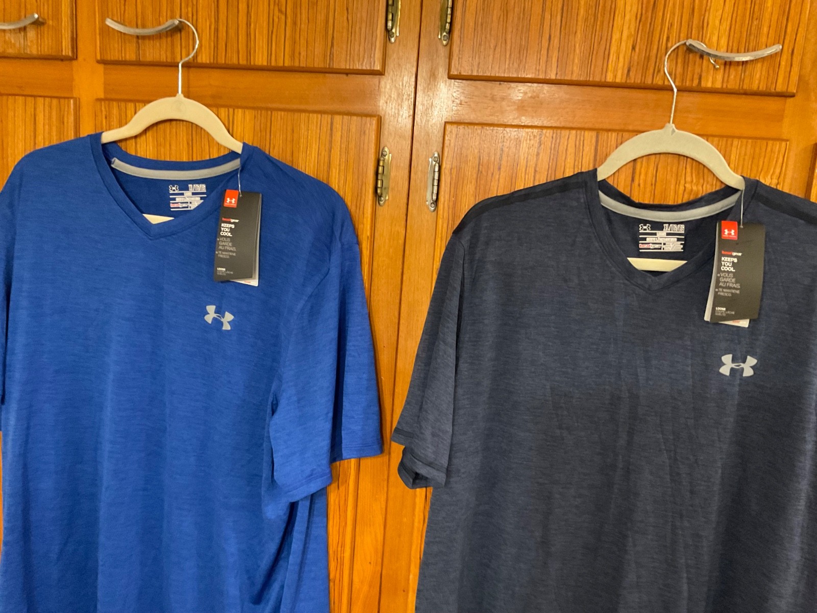 LOT of 2 - Under Armour Men's T-Shirts, Heat Gear XL Loose Fit - Brand New/Tags gallery