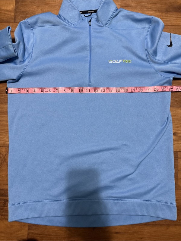 Nike 25 Yrs Patch Therma Repel Performance Golf Pullover Sweater 1/3 Zip Mens L gallery
