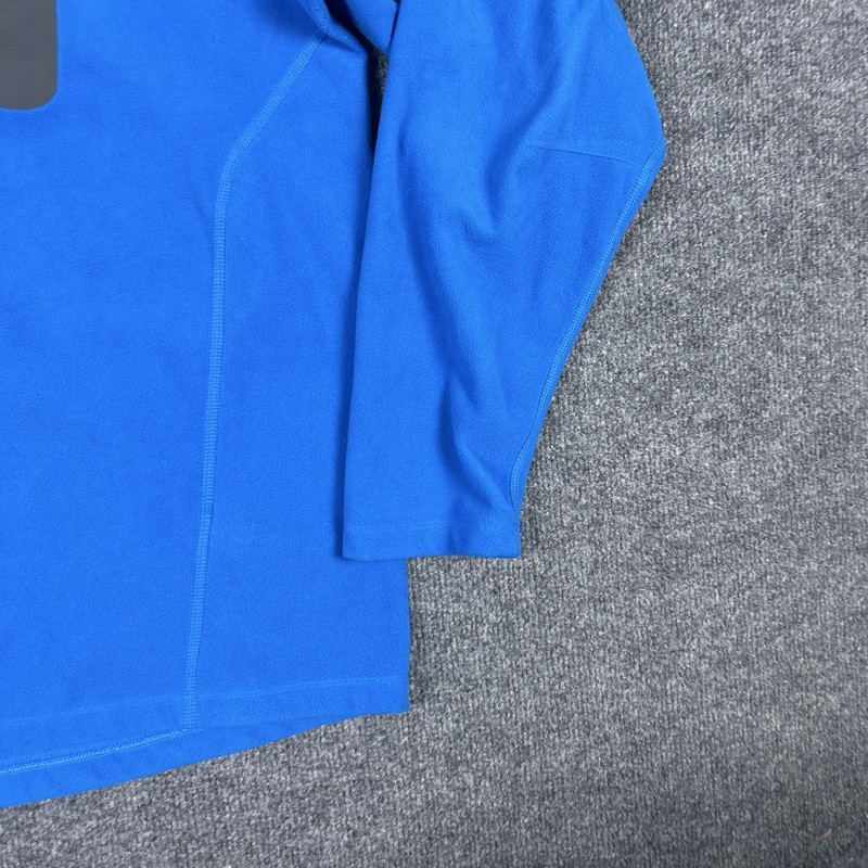 Eddie Bauer First Ascent Pullover Mens XL Blue Fleece 1/4 Zip Hiking Outdoor Top gallery