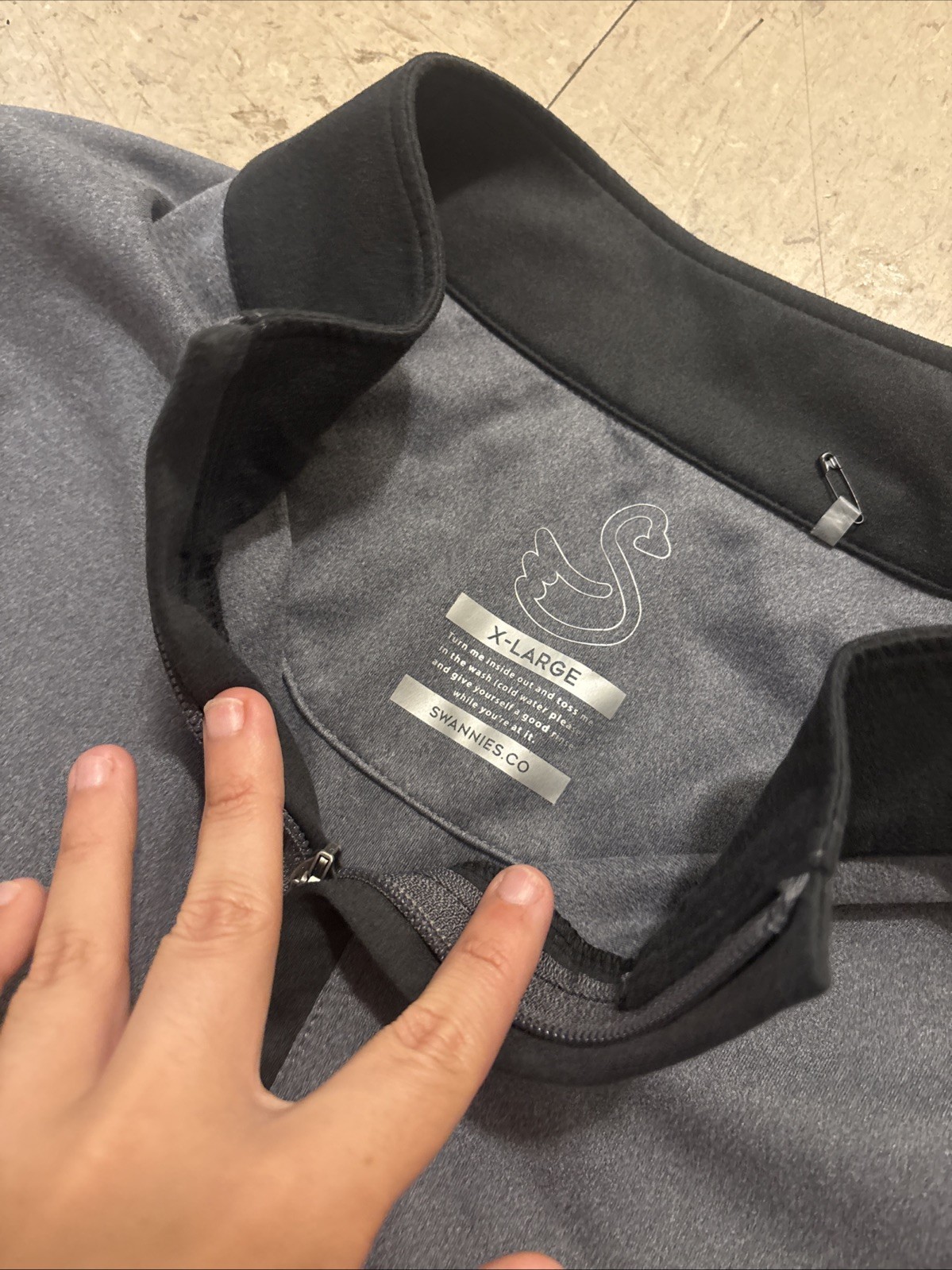 swannies 1/4 zip pullover gallery