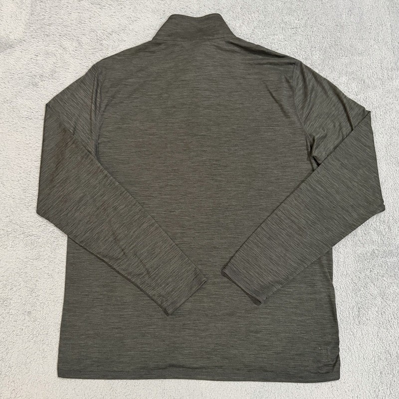 Vuori Ease Performance Half Zip Jacket 2.0 Men’s XL Black & Gray Pullover gallery