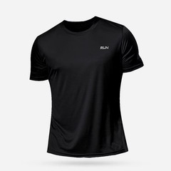 Mens Quick Dry Gym T Shirt Short Sleeve Fitness Top US