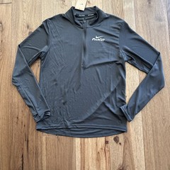 NWT Nike Mens Small Dri-FIT Pacer Flash 1/2-Zip Running Top Dark Gray IB3772-070