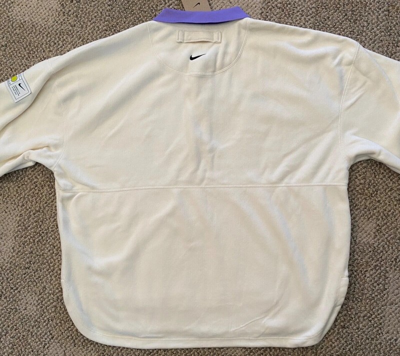 Nike Tennis Naomi Osaka Fleece Top Shirt Sweatshirt DX1810-113 $105 Men's XL gallery