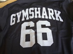 GYMSHARK ‘Mesh Oversized Varsity Baseball Jersey’ Men’s Snap-Front Black M *NWT*