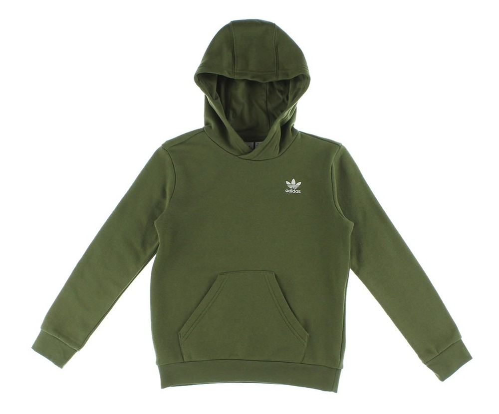 Adidas Adicolor Embroidered Trefoil Boys Active Hoodies Size M, Color: