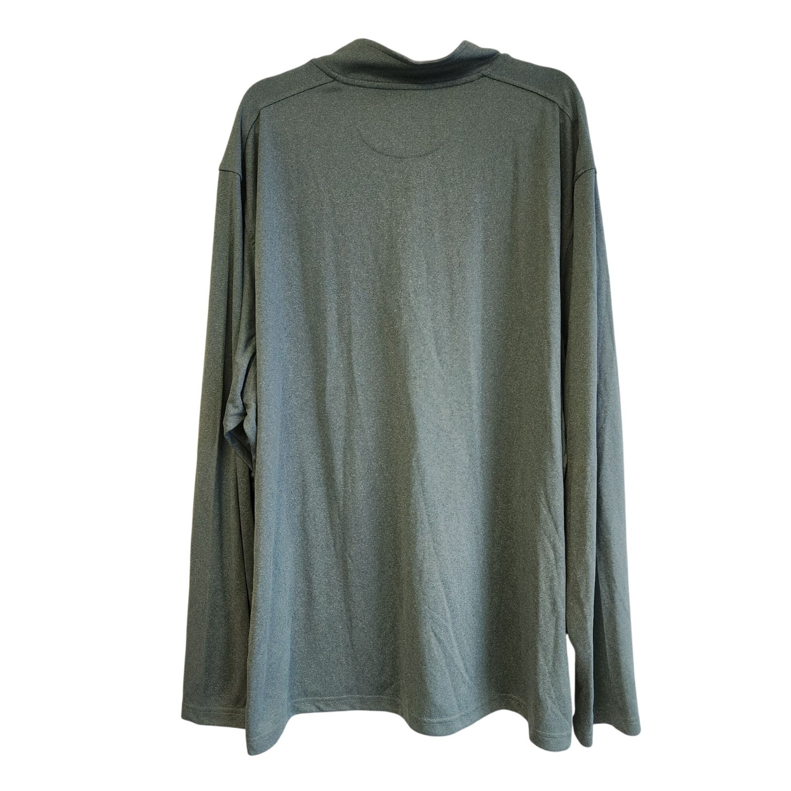 Maelreg Mens 4XL Green Performance Pullover Long Sleeve Lightweight shirt gallery
