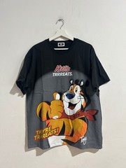 KITH TREATS KELLOGG’S FROSTED FLAKES CERAL TONY THE TIGER CEREAL BOX VINTAGE TEE