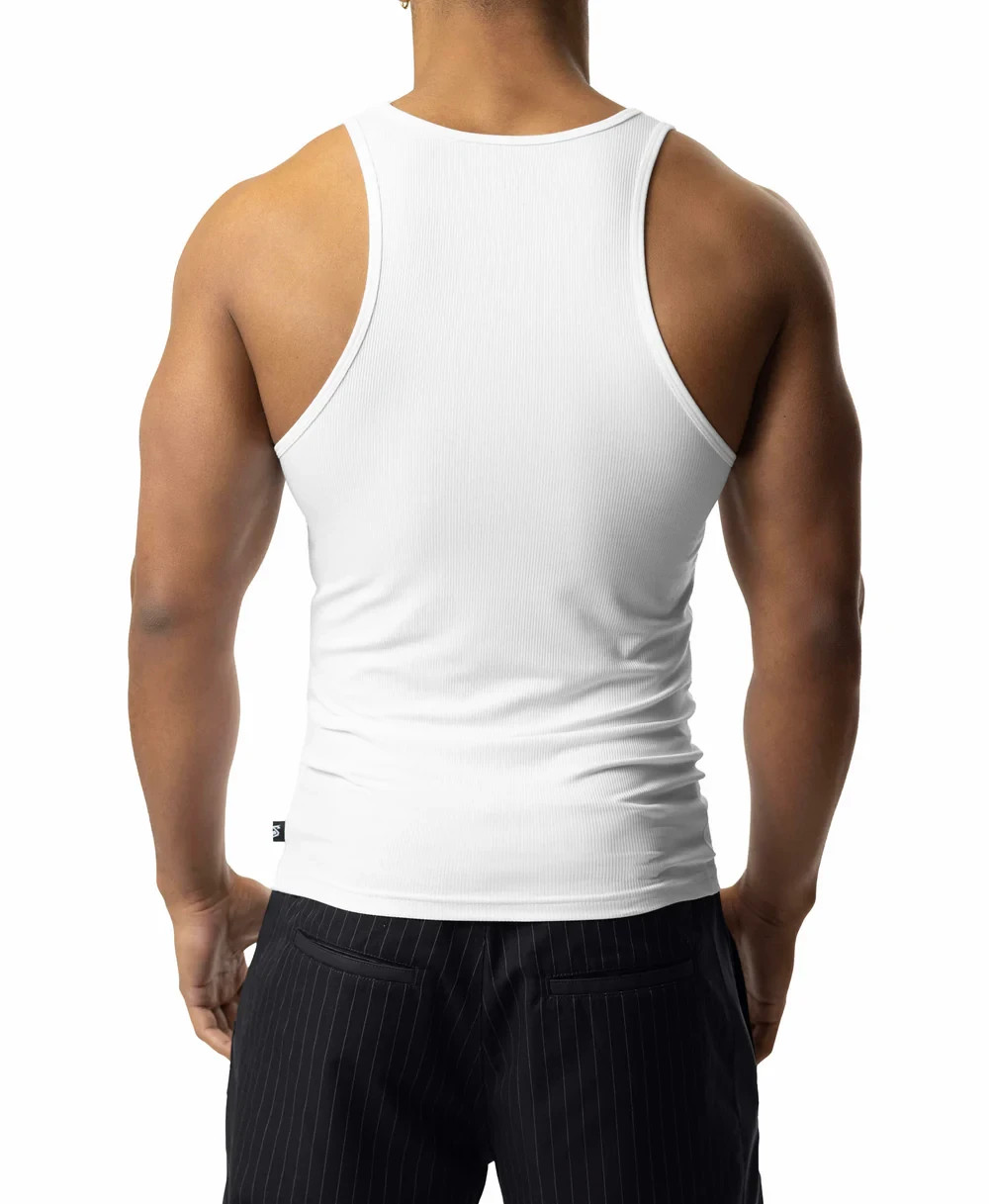 NASTY PIG PIG RIB TANK TOP WHITE SMALL gallery