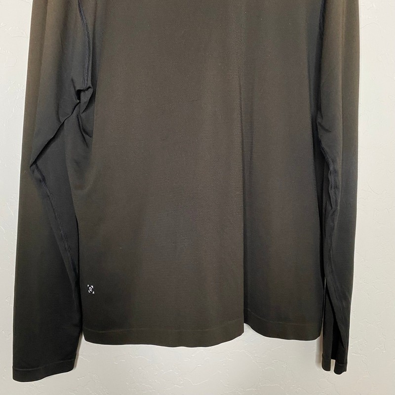 Lululemon Brown Metal Vent Tech 1/2 Zip Size Large gallery