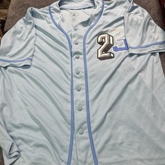 Michael Jordan East West Legendary #23 Men’s Carolina Blue 5XL Baseball Jersey