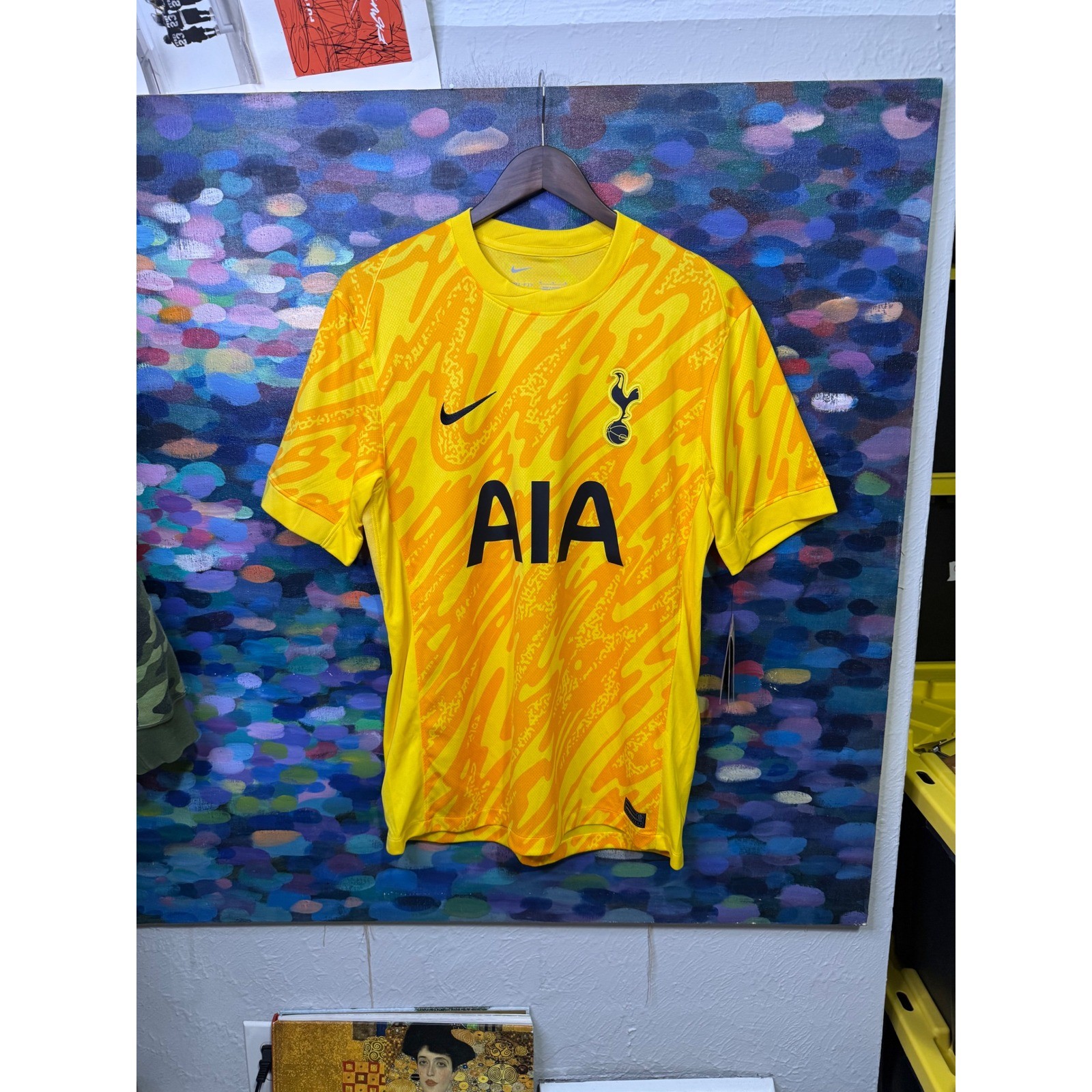 Nike Tottenham Hotspur 24/25 Jersey Yellow Orange Mens Medium gallery