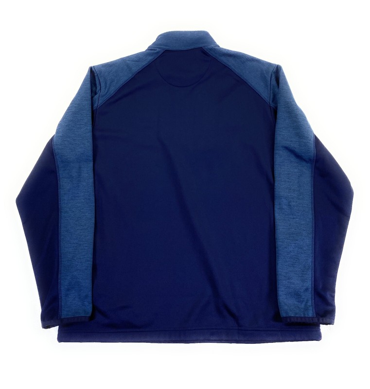 Callaway Men's 1/4 Zip Fleece Lined Pockets Blue Golf Pullover Medium gallery