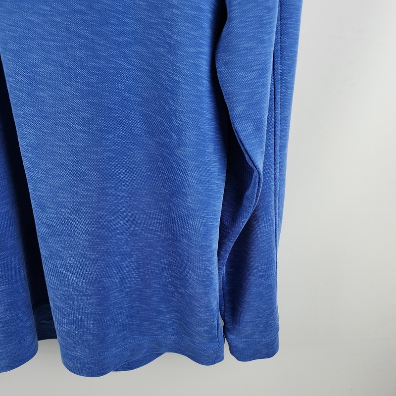 Johnston & Murphy Shirt Mens XXL Blue 1/4 Zip Performance Pullover gallery