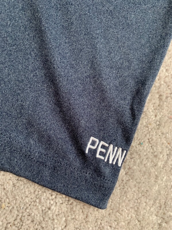 Penn State Nittany Lions Embroidered Logo Polo shirt Mens Sz M NCAA Sports Blue gallery