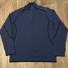 SMARTWOOL Merino Sport 150 Long Sleeve 1/4 Zip Shirt Navy Blue Sz M gallery
