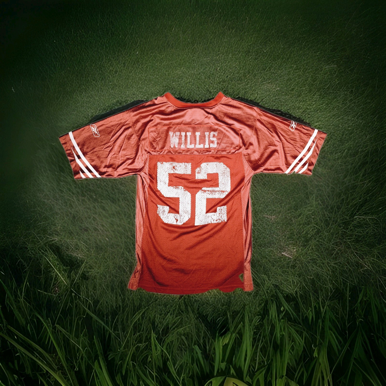 Reebok On Field Men's Size S Red NFL SF 49ers #52 Patrick Willis Football Jersey gallery