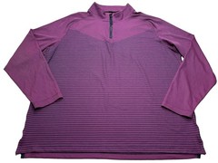 Men’s Nike Golf Dri-Fit ADV Vapor 1/4 Zip Pullover Size XL Purple DH0982-621