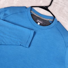 Ibex Shirt Mens XL Blue Long Sleeve 100% Merino Wool Base Layer Crewneck Hiking