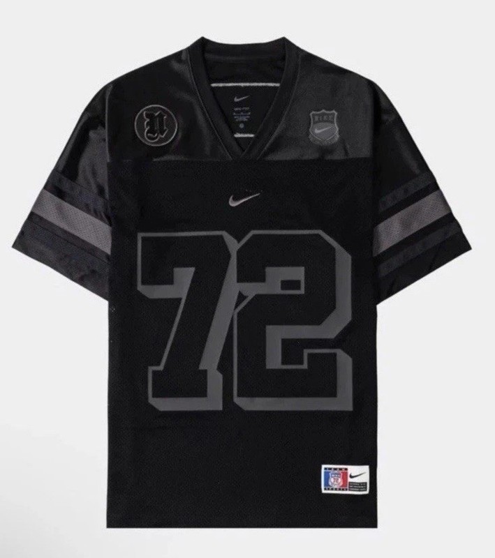 Nike Sportswear Next Up Lifestyle Football Jersey Size Small Black IH7492-010 gallery
