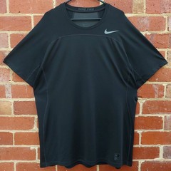 NIKE PRO Hypercool Mens Black Fitted Training Sport Gym Running Cycle Shirt 2XL
