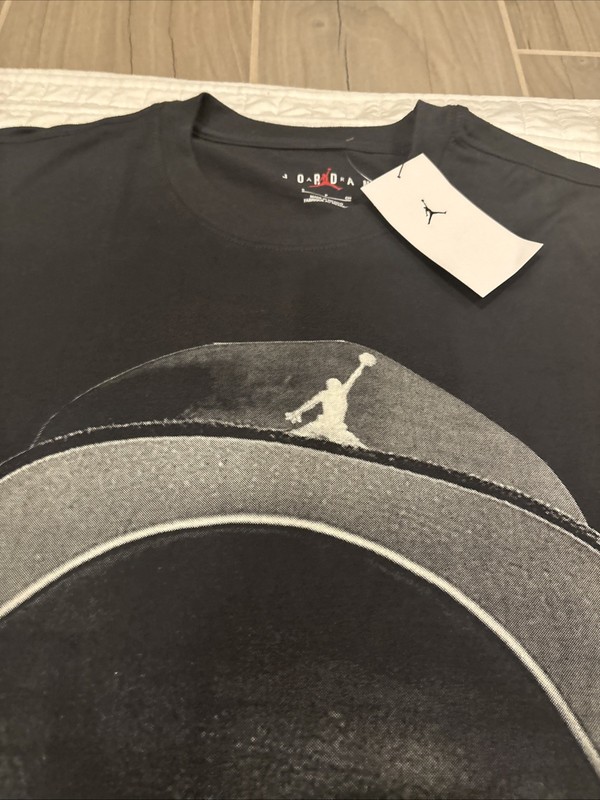 Jordan Small Diamond 45 Greatest Baseball Player Shirt Black NWT $42 gallery