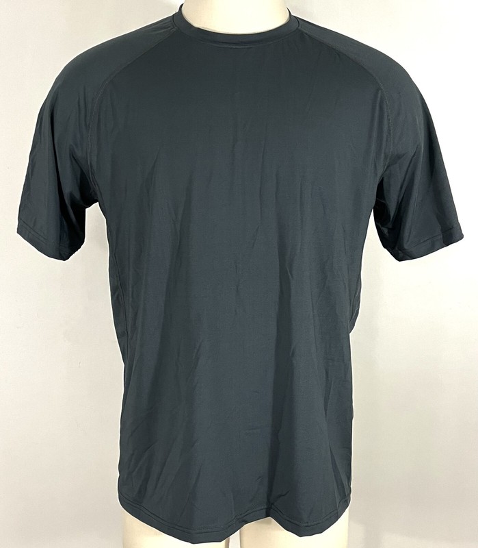 Liberty Pro Activewear T Shirt Mens Crewneck Short Sleeve Stretch Gym Gray Sz L gallery