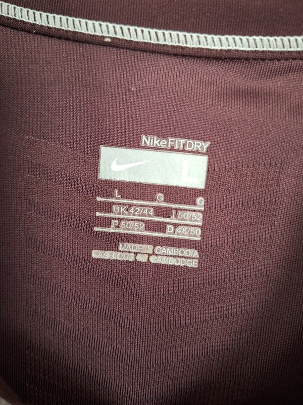 Vintage Nike Roger Federer RF 2009 Basel Paris Masters Tennis Polo Shirt gallery