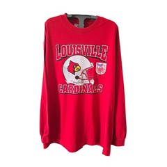 Louisville Cards Mens Long Sleeve Size Tee SizeXL Trilake Sportswear 2007