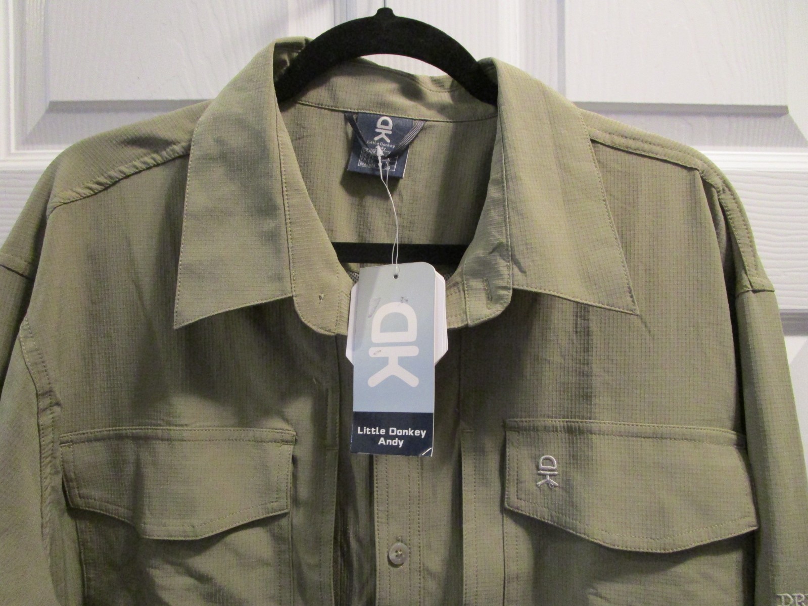 LITTLE DONKEY ANDY MEN'S STRETCH QUICK DRY UV PROTECTION L/S SHIRT SIZE XL NEW gallery