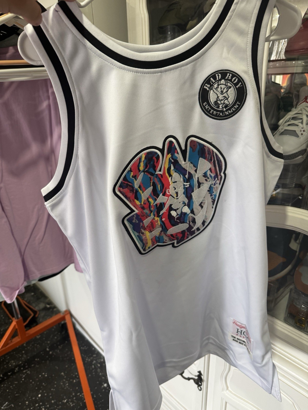 The Notorious B.I.G. Headgear Classics Jersey Bad Boy Records Men’s Large NEW gallery