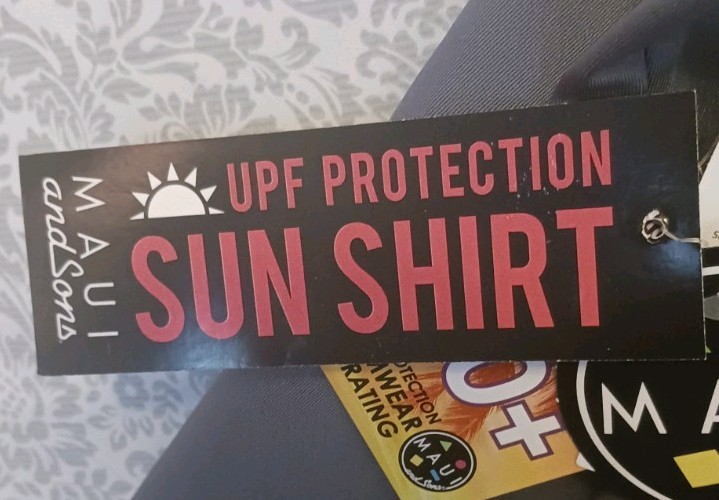Maui and Sons UPF 50+ UV Protection Hooded Long Sleeve Sun Shirt Men’s M gallery