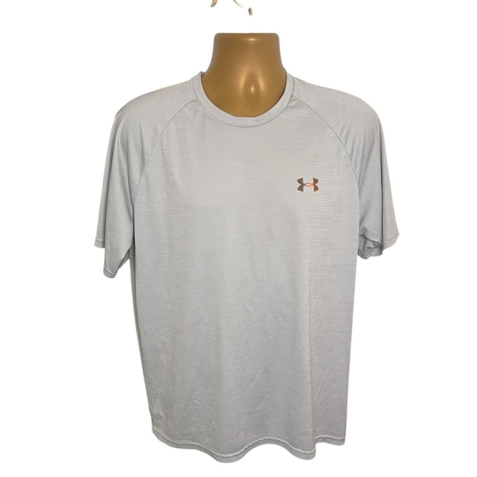 Under Armour Men’s Velocity Short Sleeve Loose T-Shirt Silver L gallery