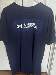 Under Armor Shirt Blue Navy Men’s Large