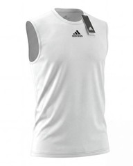 adidas Men’s Creator AEROREADY Sleeveless Training Shirt, Size XL, White, NWT