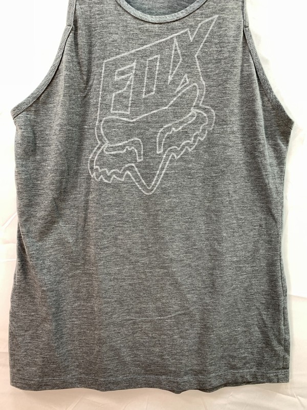 Fox FoxTech Dri Release Trudri Muscle Sleeveless Shirt Men's M Grey gallery