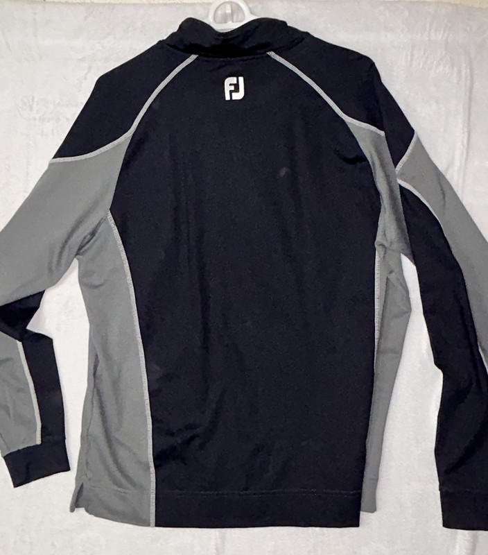 FJ Foot Joy 1/4 Zip Performance Stretch Golf Pullover Men's Medium gallery