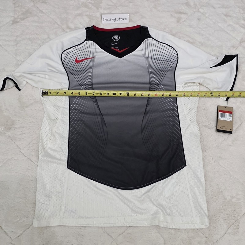 Nike Total 90 Dri-Fit Soccer Jersey White Loose-Fit Men's Sz Large HV1178-133 gallery