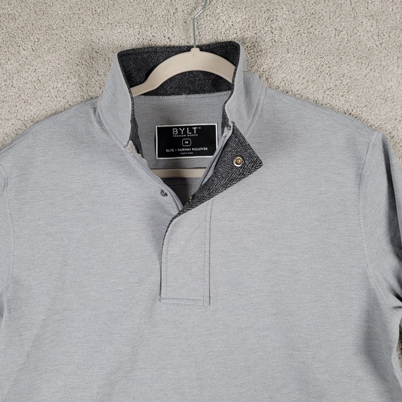 BYLT Elite+ Fairway Drop-Cut Pullover Men’s Medium Storm Color gallery