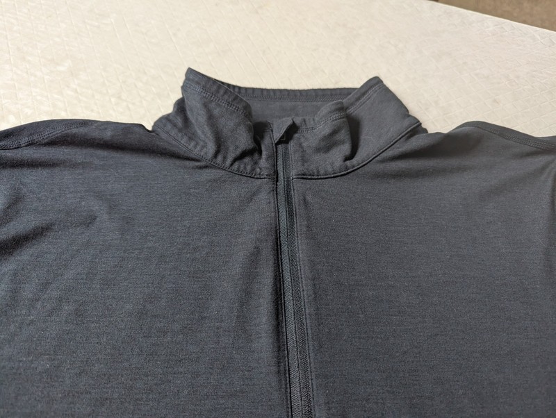 Vuori Ease Performance 1/4Half Zip Mens- black - Pullover - XLARGE XL gallery